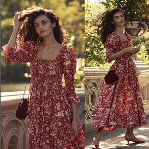 NWT Doen Bijou Dress Oak Bluffs Floral